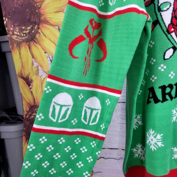Star Wars Christmas Sweater Presents Baby Yoda Size‎ XXL NWT - Picture 3 of 8